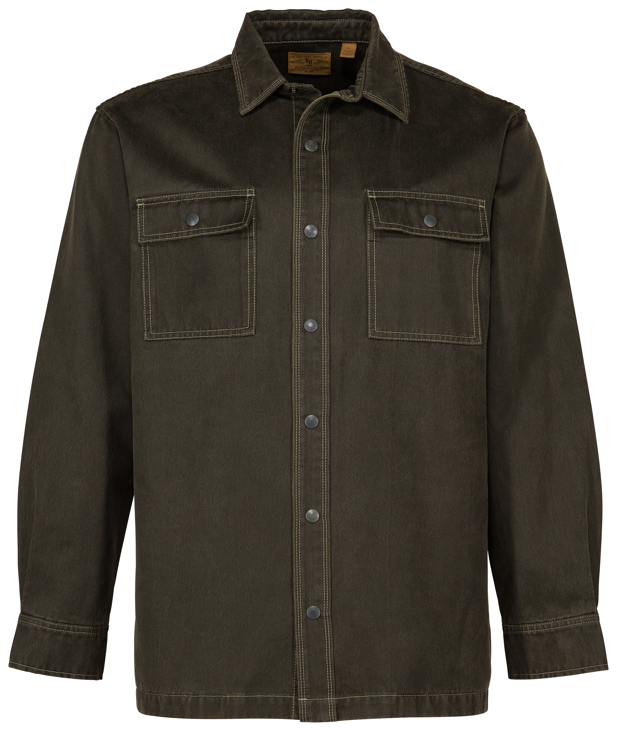 RedHead Ranch Suede Snap Long-Sleeve Shirt Jacket for Men | Bass Pro Shops